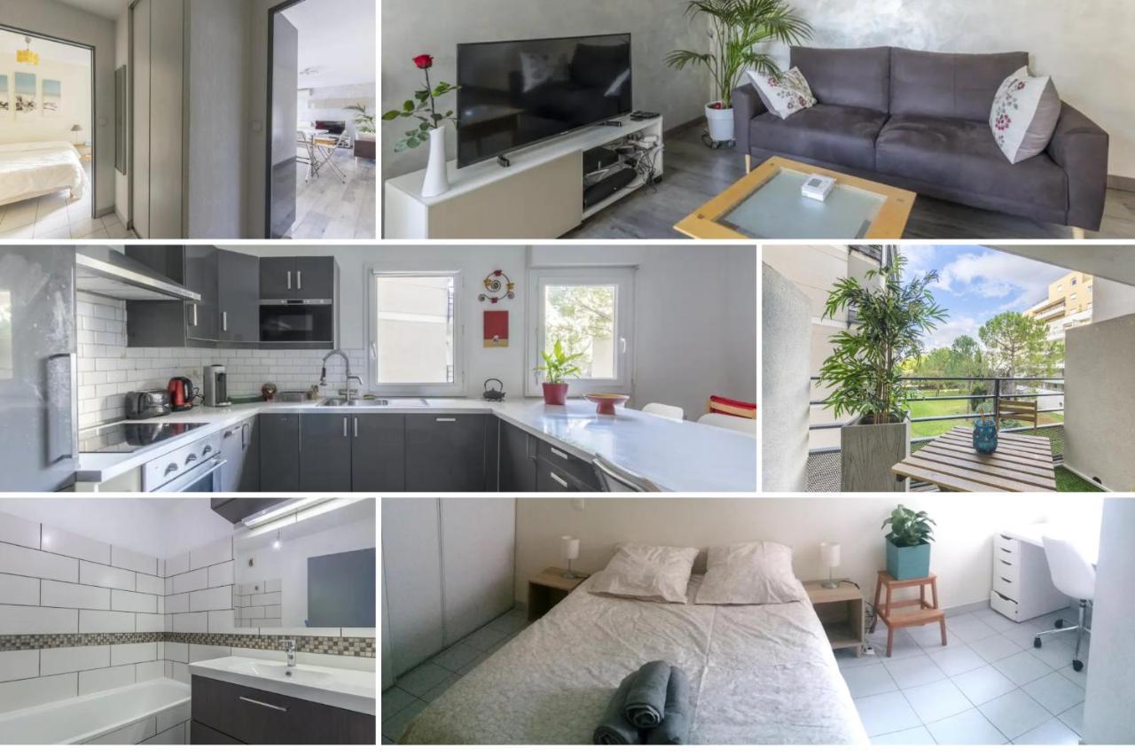 Superbe appartement à Richter, Port Marianne Montpellier Esterno foto